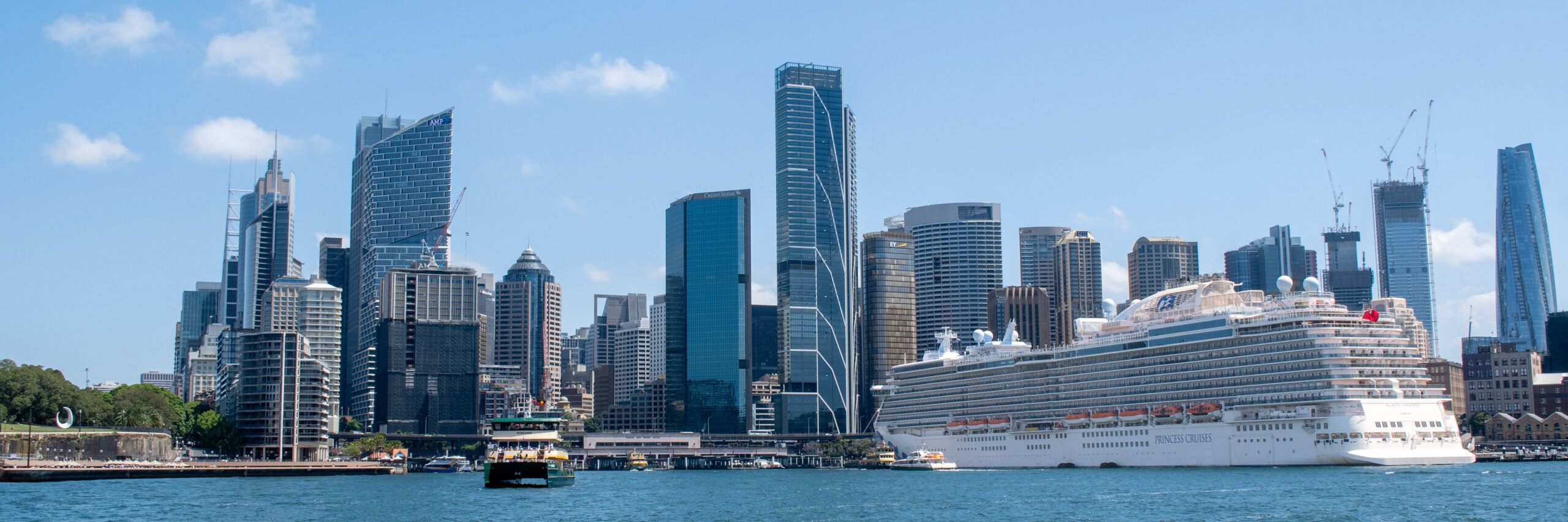 Cruise ship at Darling Harbour Sydney